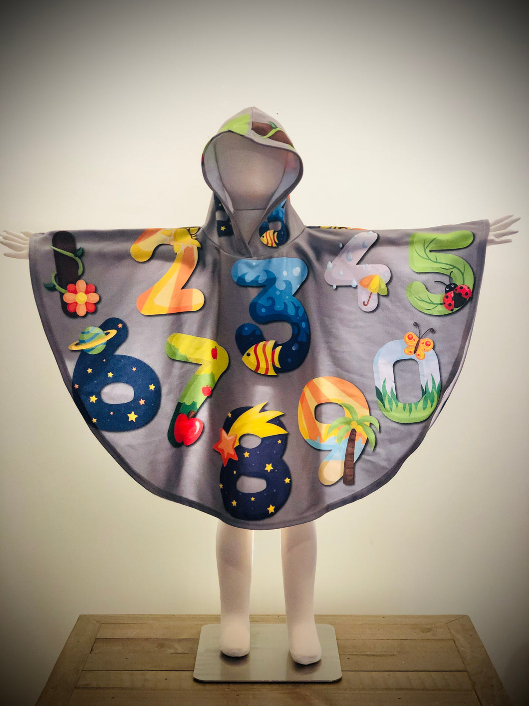 The Numbers Potty Poncho